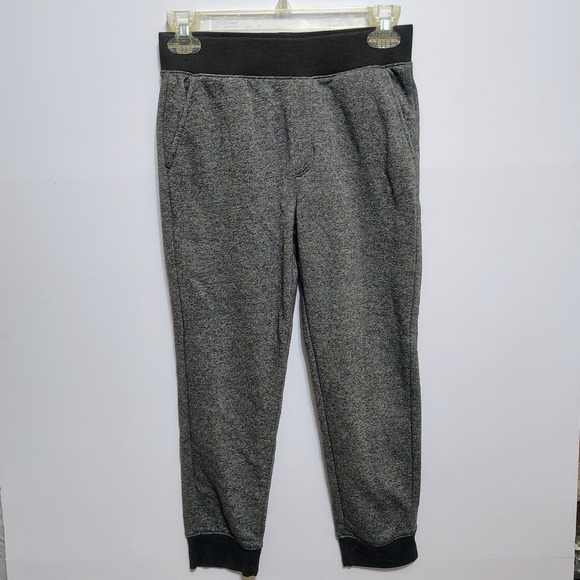 Athletic Works Other - Athletic Works Kids‎ Unisex L G 10 12 Black Speckled Knit Jogger Pants Casual